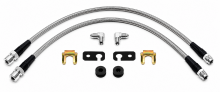 Wilwood 06-15 Civic With BBK Stainless Steel Front Brake Line Kit